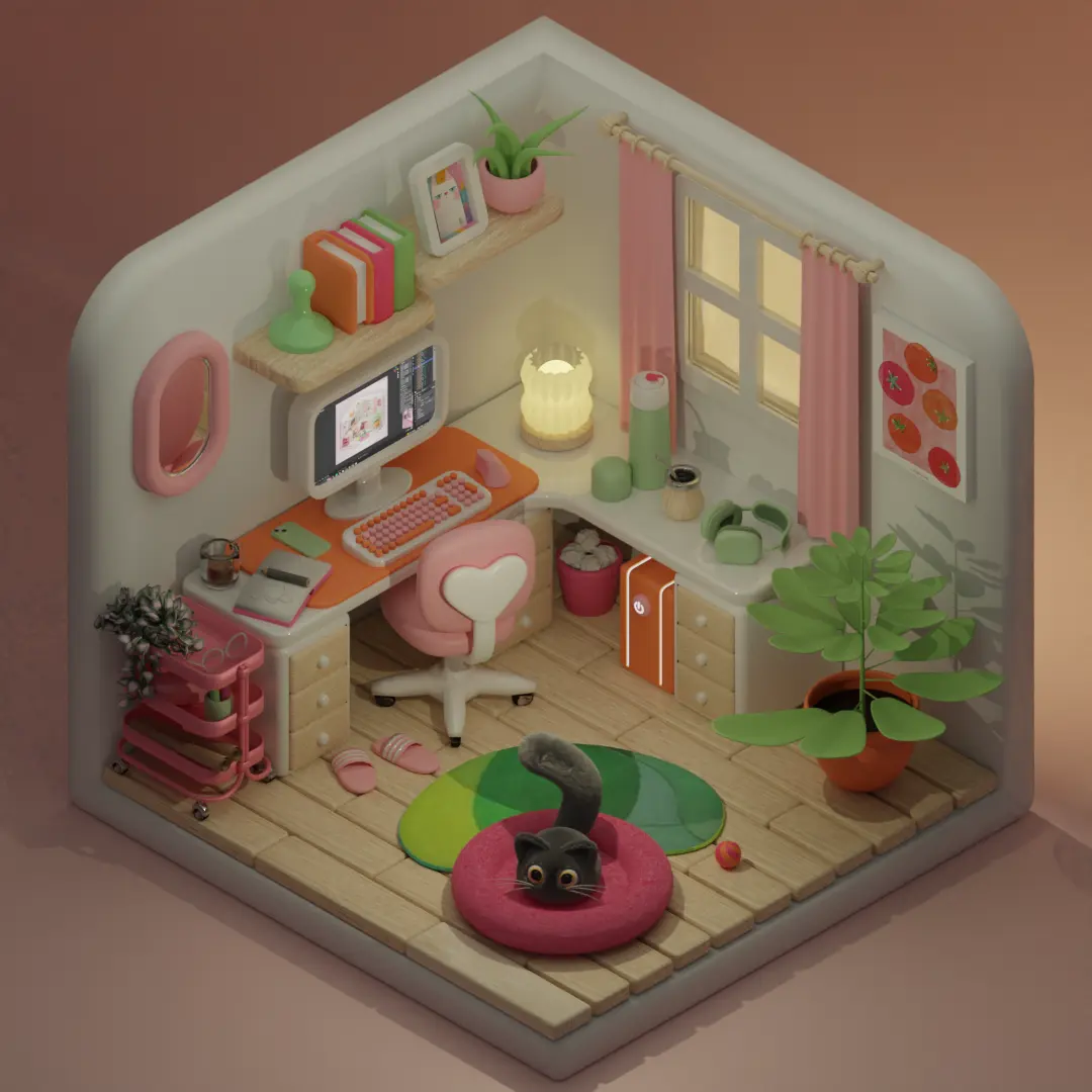 Isometric room